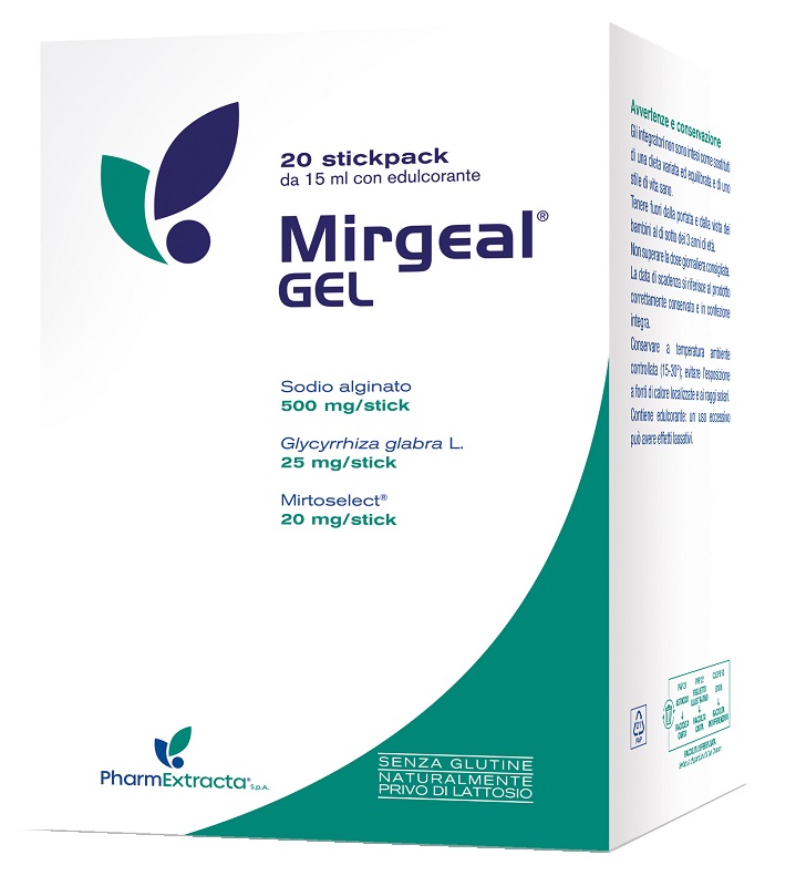 MIRGEAL GEL 20 STICKPACK - Farmacia Murachelli Di Putelli dr. Giovanni