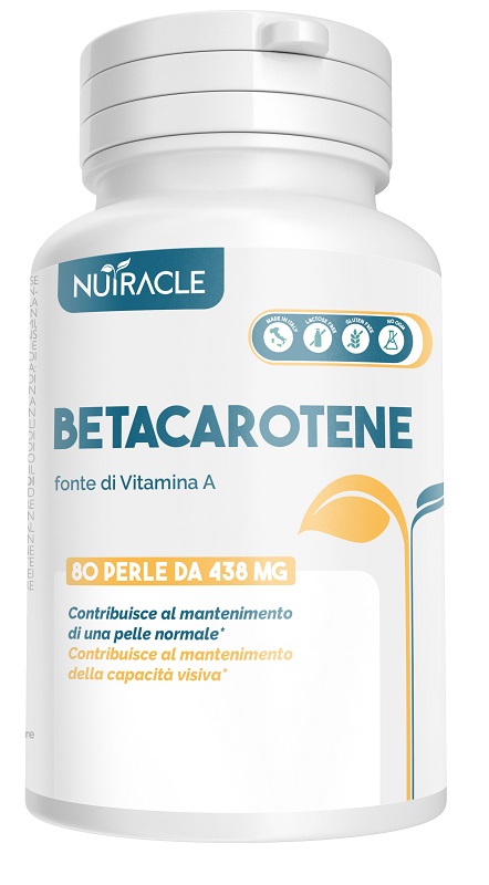NUTRACLE BETACAROTENE 80 PERLE DA 438 MG - Farmacia Murachelli Di Putelli dr. Giovanni