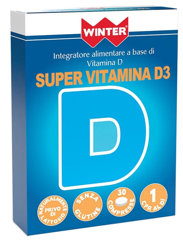 WINTER SUPER VITAMINA D3 30 COMPRESSE - Farmacia Murachelli Di Putelli dr. Giovanni