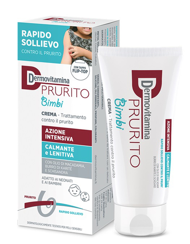 DERMOVITAMINA PRURITO BIMBI CREMA AZIONE INTENSIVA CALMANTE E LENITIVA 30 ML - Farmacia Murachelli Di Putelli dr. Giovanni