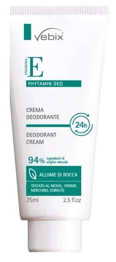 VEBIX PHYTAMIN E DEO PERFORMANCE CREMA DEO 24H-75ML ALLUME DI ROCCA - Farmacia Murachelli Di Putelli dr. Giovanni