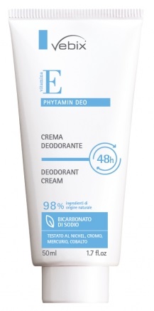 VEBIX PHYTAMIN E DEO PERFORMANCE CREMA DEO 48H-50ML BICARBONATO DI SODIO - Farmacia Murachelli Di Putelli dr. Giovanni