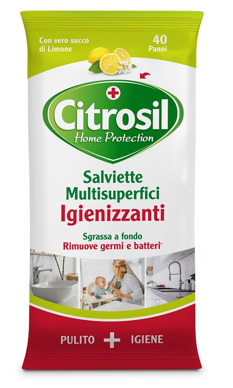 CITROSIL SALVIETTE IGIENIZZANTI LIMONE 40 PEZZI - Farmacia Murachelli Di Putelli dr. Giovanni