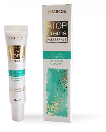 ATOP CREMA PALPEBRALE PHARCOS 15 ML - Farmacia Murachelli Di Putelli dr. Giovanni