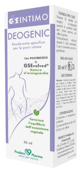 GSE INTIMO DEOGENIC 50 ML - Farmacia Murachelli Di Putelli dr. Giovanni