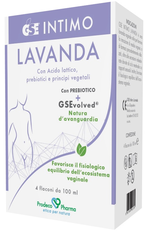 GSE INTIMO LAVANDA 4 FLACONI DA 100 ML - Farmacia Murachelli Di Putelli dr. Giovanni