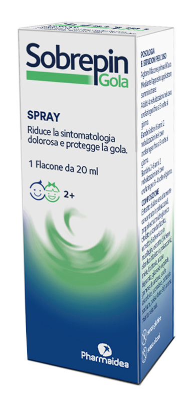 SOBREPIN GOLA SPRAY 20 ML - Farmacia Murachelli Di Putelli dr. Giovanni