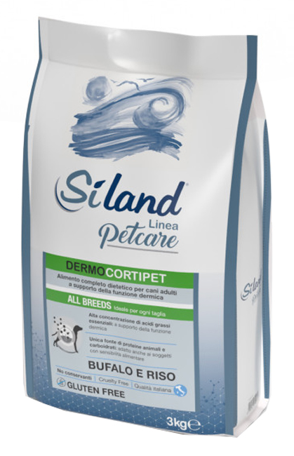 SILAND MANGIME SECCO DERMOCORTIPET ALL BREEDS 3 KG - Farmacia Murachelli Di Putelli dr. Giovanni