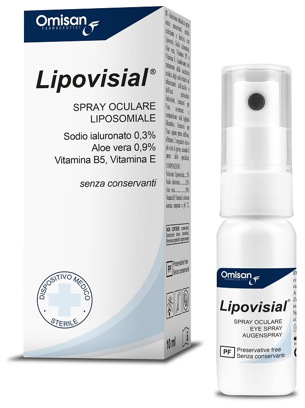 SPRAY OCULARE LIPOSOMIALE LIPOVISIAL 10 ML - Farmacia Murachelli Di Putelli dr. Giovanni