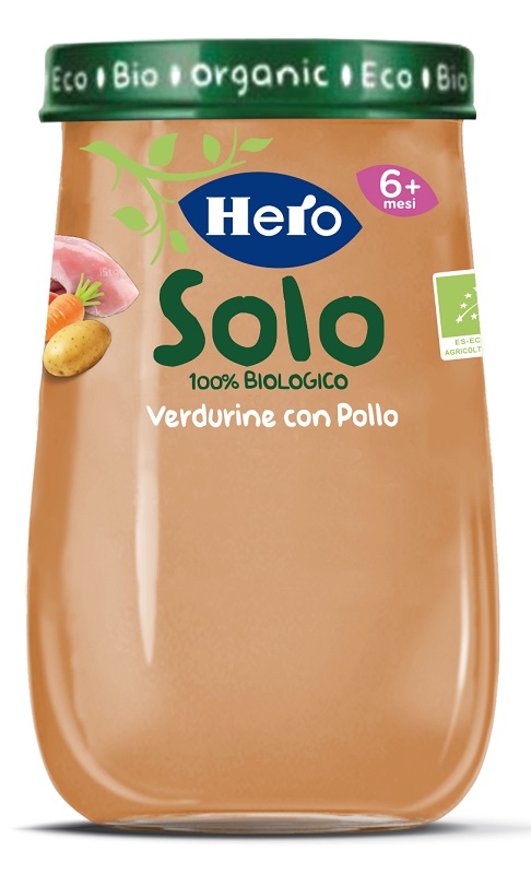 HERO BABY SOLO OMOGENEIZZATO POLLO VERDURE 190 G - Farmacia Murachelli Di Putelli dr. Giovanni