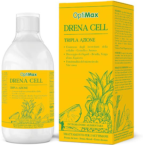 OPTIMAX DRENA CELL 500 ML - Farmacia Murachelli Di Putelli dr. Giovanni