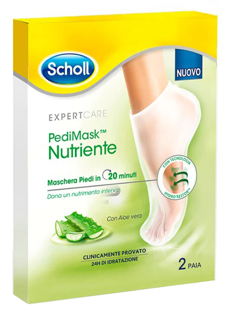 SCHOLL PEDIMASK ALOE VERA 2 PEZZI - Farmacia Murachelli Di Putelli dr. Giovanni