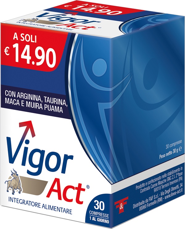 VIGOR ACT 30 COMPRESSE - Farmacia Murachelli Di Putelli dr. Giovanni