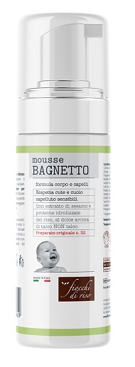 FIOCCHI DI RISO MOUSSE BAGNETTO TALCO 200 ML - Farmacia Murachelli Di Putelli dr. Giovanni