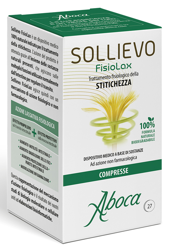 SOLLIEVO FISIOLAX 27 COMPRESSE - Farmacia Murachelli Di Putelli dr. Giovanni