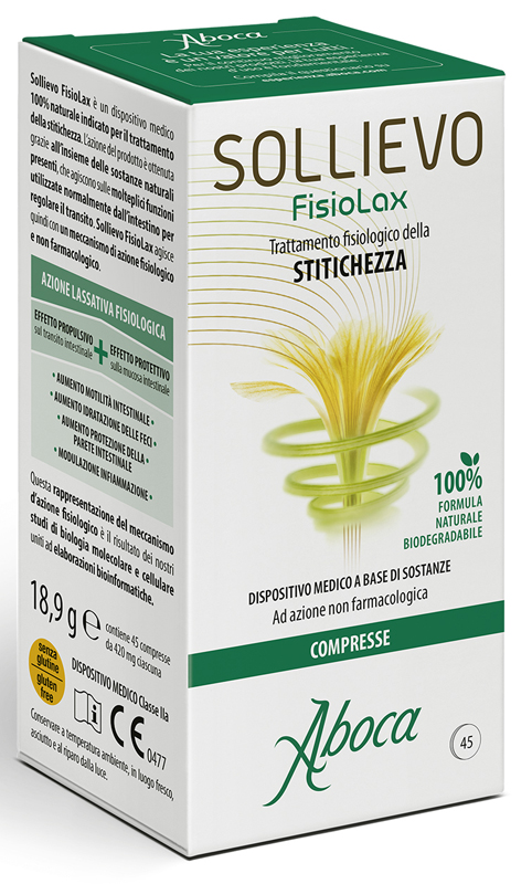 SOLLIEVO FISIOLAX 45 COMPRESSE - Farmacia Murachelli Di Putelli dr. Giovanni
