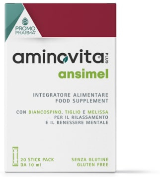 AMINOVITA PLUS ANSIMEL 20 STICK PACK - Farmacia Murachelli Di Putelli dr. Giovanni