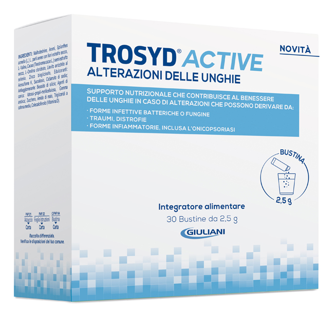 TROSYD ACTIVE ALTERAZIONI UNGHIE 30 BUSTINE - Farmacia Murachelli Di Putelli dr. Giovanni