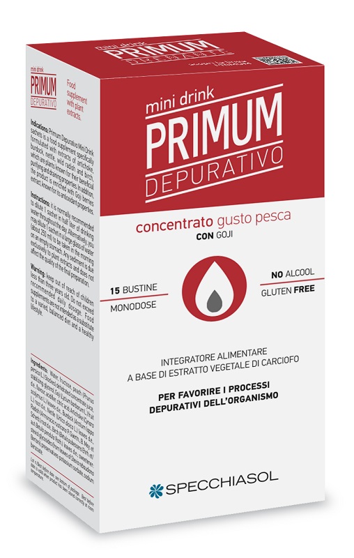 PRIMUM DEPURATIVO MINIDRINK PESCA 15 STICK DA 10 ML - Farmacia Murachelli Di Putelli dr. Giovanni