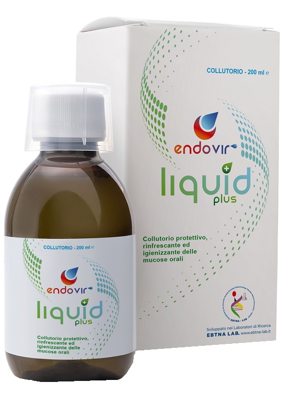 ENDOVIR LIQUID PLUS COLLUTORIO 200 ML - Farmacia Murachelli Di Putelli dr. Giovanni