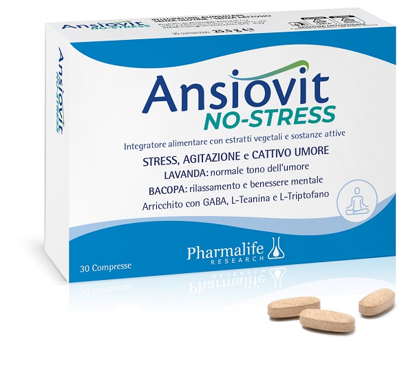 ANSIOVIT NO STRESS 30 COMPRESSE - Farmacia Murachelli Di Putelli dr. Giovanni