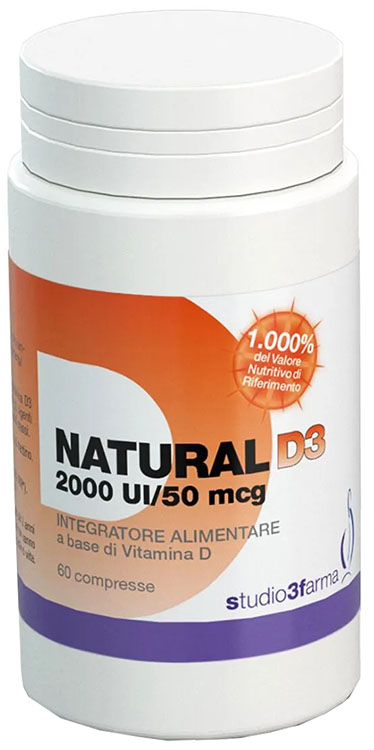 NATURAL D3 60 COMPRESSE - Farmacia Murachelli Di Putelli dr. Giovanni