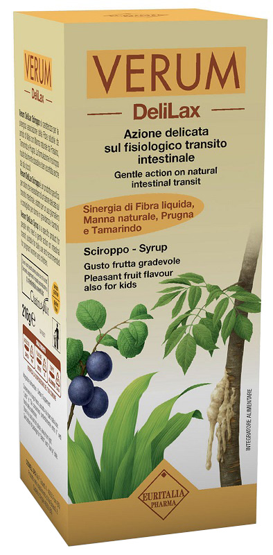 VERUM DELILAX SCIROPPO 216 G - Farmacia Murachelli Di Putelli dr. Giovanni