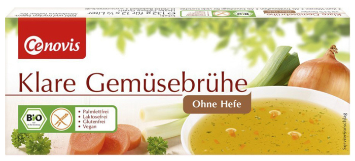 DADO CENOVIS VEGETALE BIO SENZA LIEVITO 9,3% DI VERDURE 12 CUBETTI - Farmacia Murachelli Di Putelli dr. Giovanni