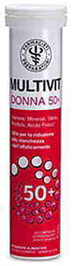 LFP MULTIVIT 50+ DONNA 20 COMPRESSE EFFERVESCENTI - Farmacia Murachelli Di Putelli dr. Giovanni