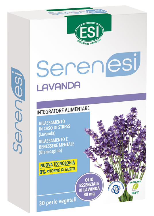 ESI SERENESI LAVANDA 30 PERLE VEGICAPS - Farmacia Murachelli Di Putelli dr. Giovanni