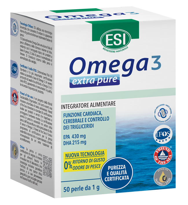 ESI OMEGA 3 EXTRA PURE 50 PERLE - Farmacia Murachelli Di Putelli dr. Giovanni