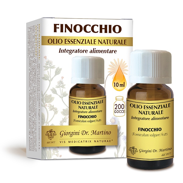 FINOCCHIO OLIO ESSENZIALE NATURALE 10 ML - Farmacia Murachelli Di Putelli dr. Giovanni
