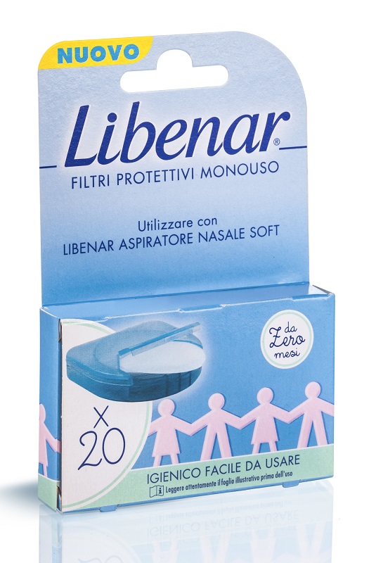LIBENAR ASPIRATORE NASALE SOFT FILTRI 20 PEZZI - Farmacia Murachelli Di Putelli dr. Giovanni