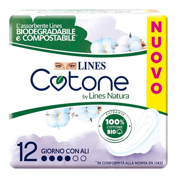 LINES COTONE BIO ULTRA ALI 12 PEZZI - Farmacia Murachelli Di Putelli dr. Giovanni