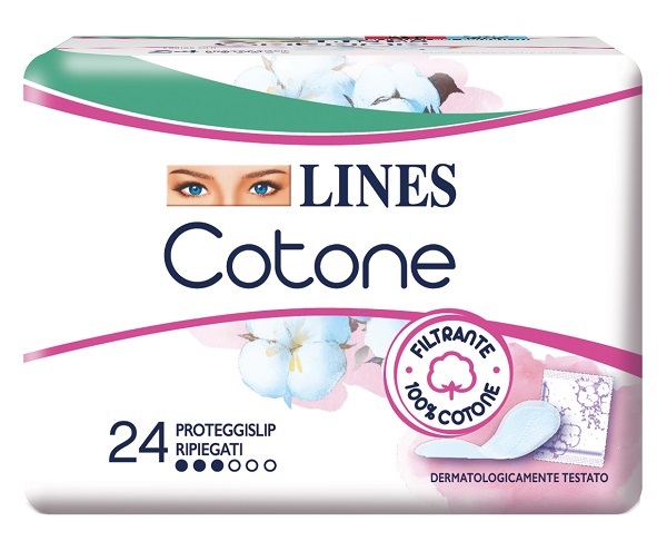 LINES COTONE BIO SALVASLIP RIPIEGATI 24 PEZZI - Farmacia Murachelli Di Putelli dr. Giovanni