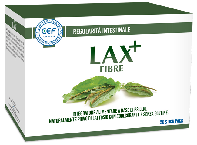 CEF LAX+FIBRA 20 STICKPACK - Farmacia Murachelli Di Putelli dr. Giovanni