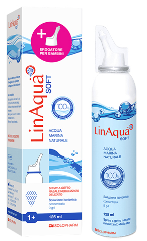 SOLUZIONE SPRAY ISOTONICA NASALE LINAQUA SOFT 125 ML CON DOPPIO EROGATORE - Farmacia Murachelli Di Putelli dr. Giovanni