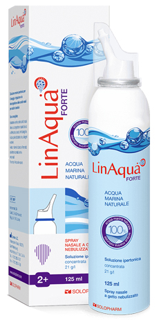 SOLUZIONE SPRAY IPERTONICA NASALE LINAQUA FORTE 125 ML - Farmacia Murachelli Di Putelli dr. Giovanni