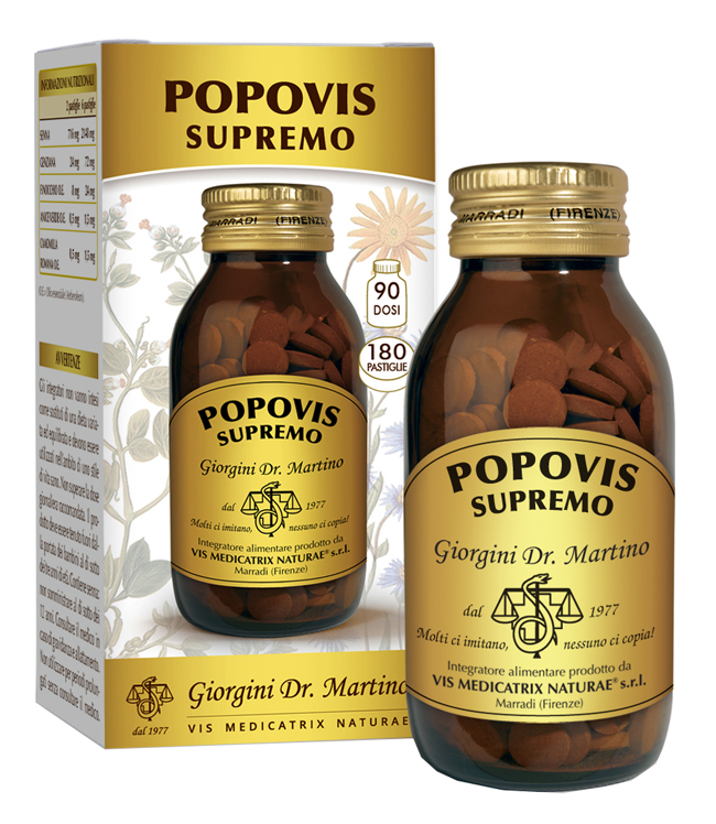 POPOVIS SUPREMO 180 PASTIGLIE - Farmacia Murachelli Di Putelli dr. Giovanni
