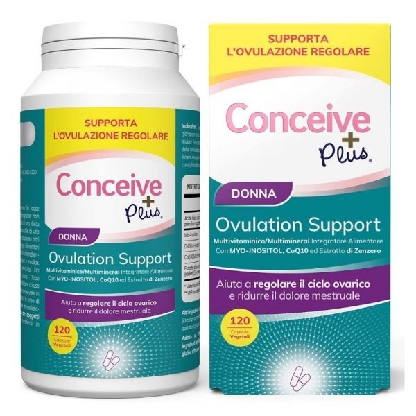 CONCEIVE PLUS SUPPORTO PER OVULAZIONE FEMMINILE 120 CAPSULE - Farmacia Murachelli Di Putelli dr. Giovanni