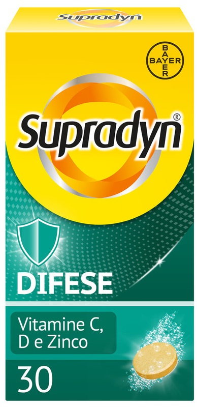 SUPRADYN DIFESE 30 COMPRESSE EFFERVESCENTI - Farmacia Murachelli Di Putelli dr. Giovanni