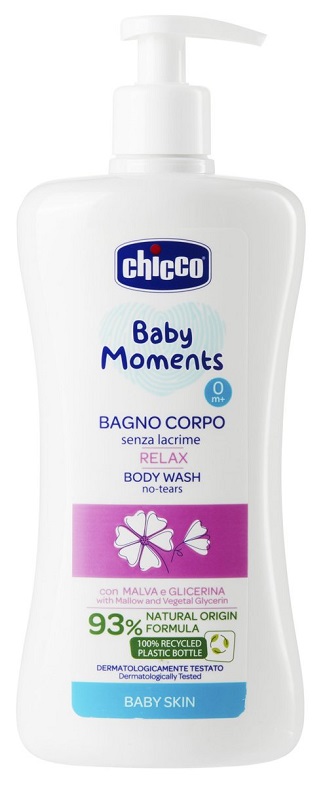 CHICCO BABY MOMENTS BAGNO RELAX 500 ML - Farmacia Murachelli Di Putelli dr. Giovanni