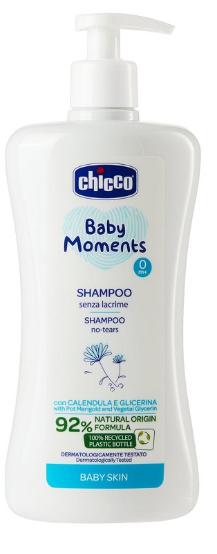 CHICCO BABY MOMENTS SHAMPOO SENZA LACRIME 500 ML - Farmacia Murachelli Di Putelli dr. Giovanni