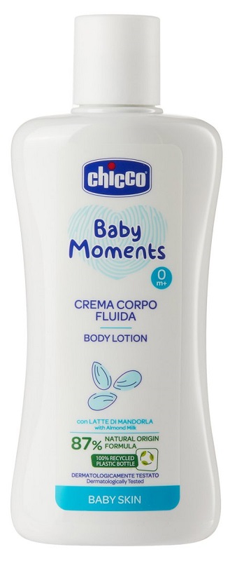 CHICCO BABY MOMENTS CREMA CORPO DELICATE 200 ML - Farmacia Murachelli Di Putelli dr. Giovanni