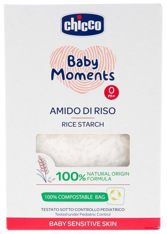 CHICCO BABY MOMENTS AMIDO DI RISO SENS 250 G - Farmacia Murachelli Di Putelli dr. Giovanni