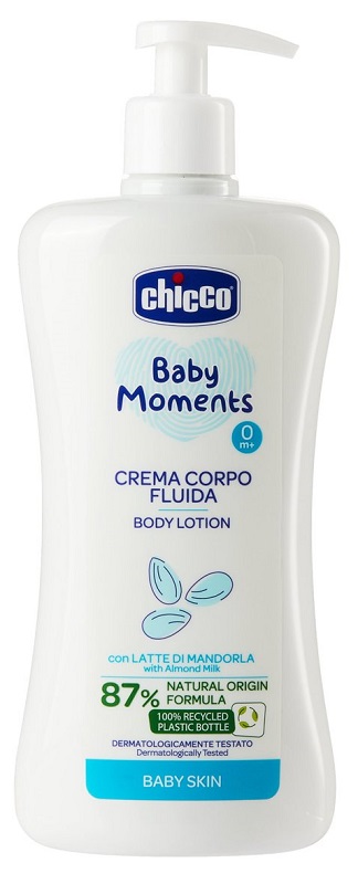 CHICCO BABY MOMENTS CREMA CORPO DELICATE 500 ML - Farmacia Murachelli Di Putelli dr. Giovanni