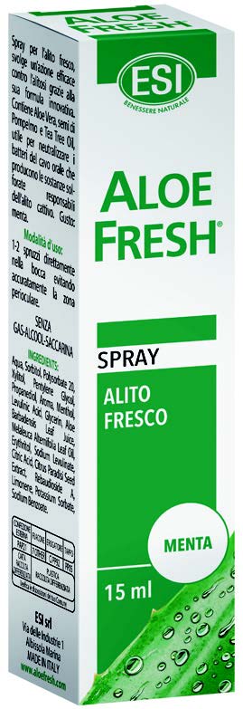 ESI ALOE FRESH SPRAY ALITO MENTA FORTE 15 ML - Farmacia Murachelli Di Putelli dr. Giovanni