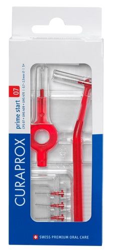 CURAPROX CPS 07 SCOVOLINO PRIME START 07 RED 5 PEZZI - Farmacia Murachelli Di Putelli dr. Giovanni