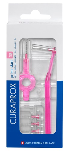 CURAPROX CPS 08 SCOVOLINO PRIME START 08 PINK 5 PEZZI - Farmacia Murachelli Di Putelli dr. Giovanni