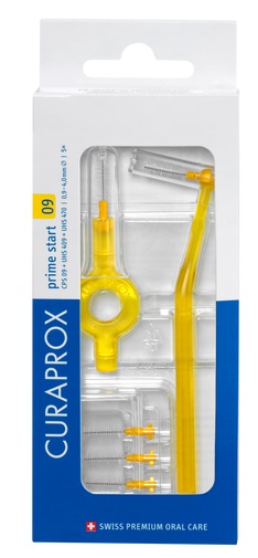 CURAPROX CPS 09 SCOVOLINO PRIME START 09 YELLOW 5 PEZZI - Farmacia Murachelli Di Putelli dr. Giovanni
